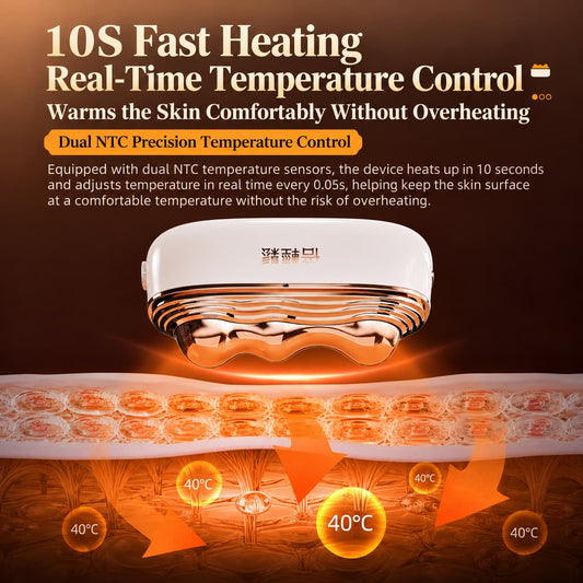 Breo Facial Massager GS-100 Lifting Anti-Aging Hot/Cold Compress Light Therapy