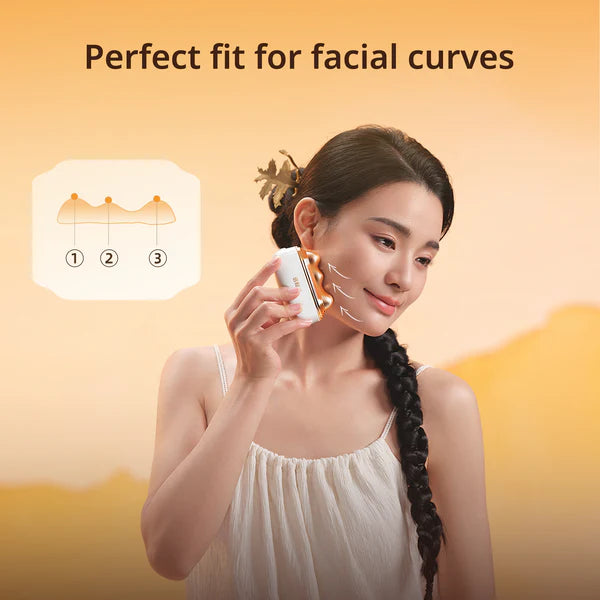 Breo Facial Massager GS-100 Lifting Anti-Aging Hot/Cold Compress Light Therapy