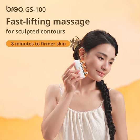 Breo Facial Massager GS-100 Lifting Anti-Aging Hot/Cold Compress Light Therapy