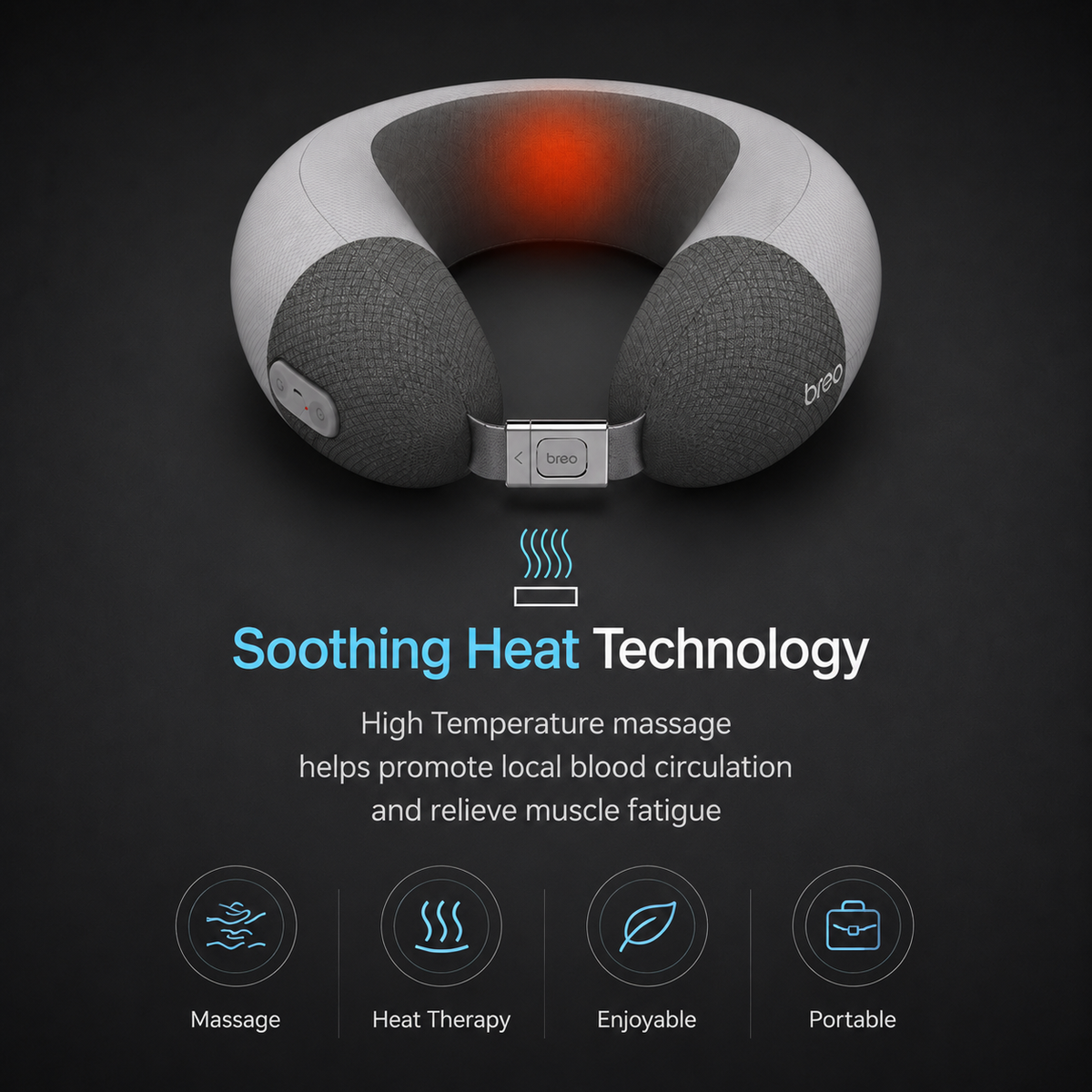 Breo iNeck Air 2 U-shaped Neck Massager
