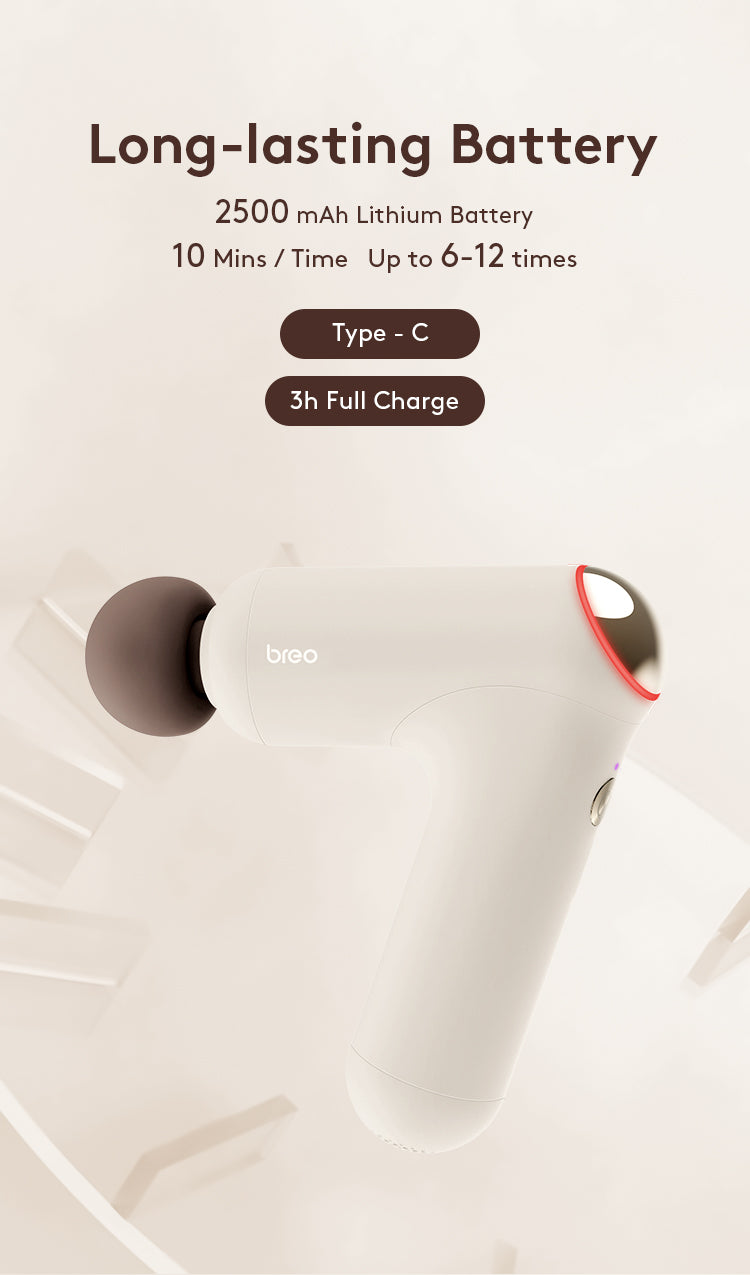 Breo Gun 7 Heating Massage Gun