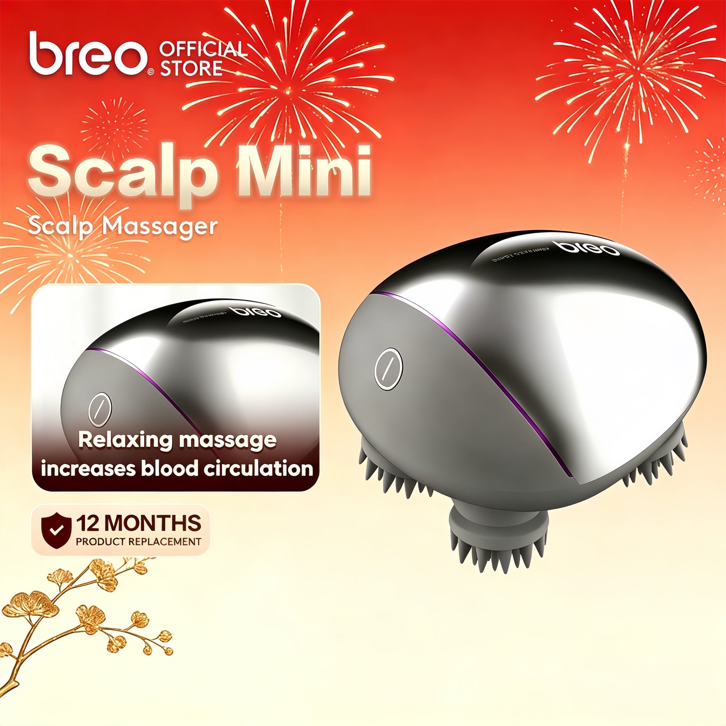 Breo Scalp Mini Scalp Massager