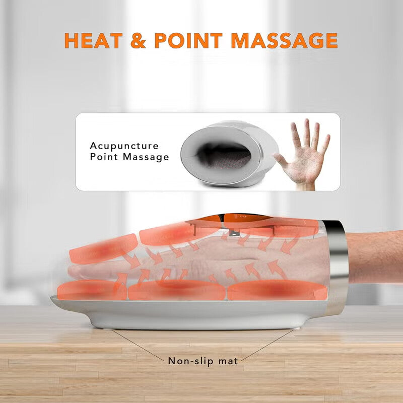 Breo WowoS Hand massager 3D massage 42°C Heat Treatment Automatic Massage