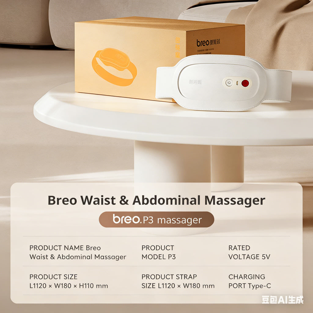 Breo P3 Massage Belt With Heating