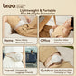 Breo Belly Massage Tummy Slimming Belt Natural Stone Massage Hot Conpress Waist Massager Warm Stomach Help Digestion