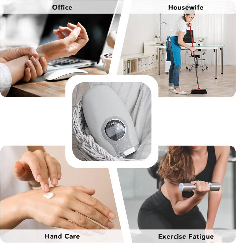 Breo WowoS Hand massager 3D massage 42°C Heat Treatment Automatic Massage