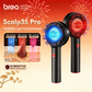 Breo Scalp3s Pro Electric Scalp Massage Comb Triple Light Therapy Develops Hair Follicles & Controls Oil Metal Comb