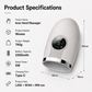 Breo WowoS Hand massager 3D massage 42°C Heat Treatment Automatic Massage
