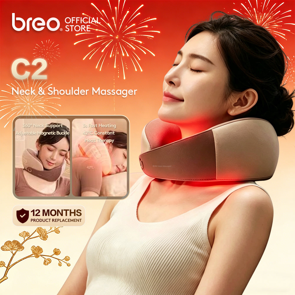 Breo Neck C2 Neck Massager Ushaped Neck Pillow