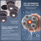 Breo Scalp Mini 2 Premium Scalp Massager Stimulates Hair Growth with Infrared Rays Waterproof