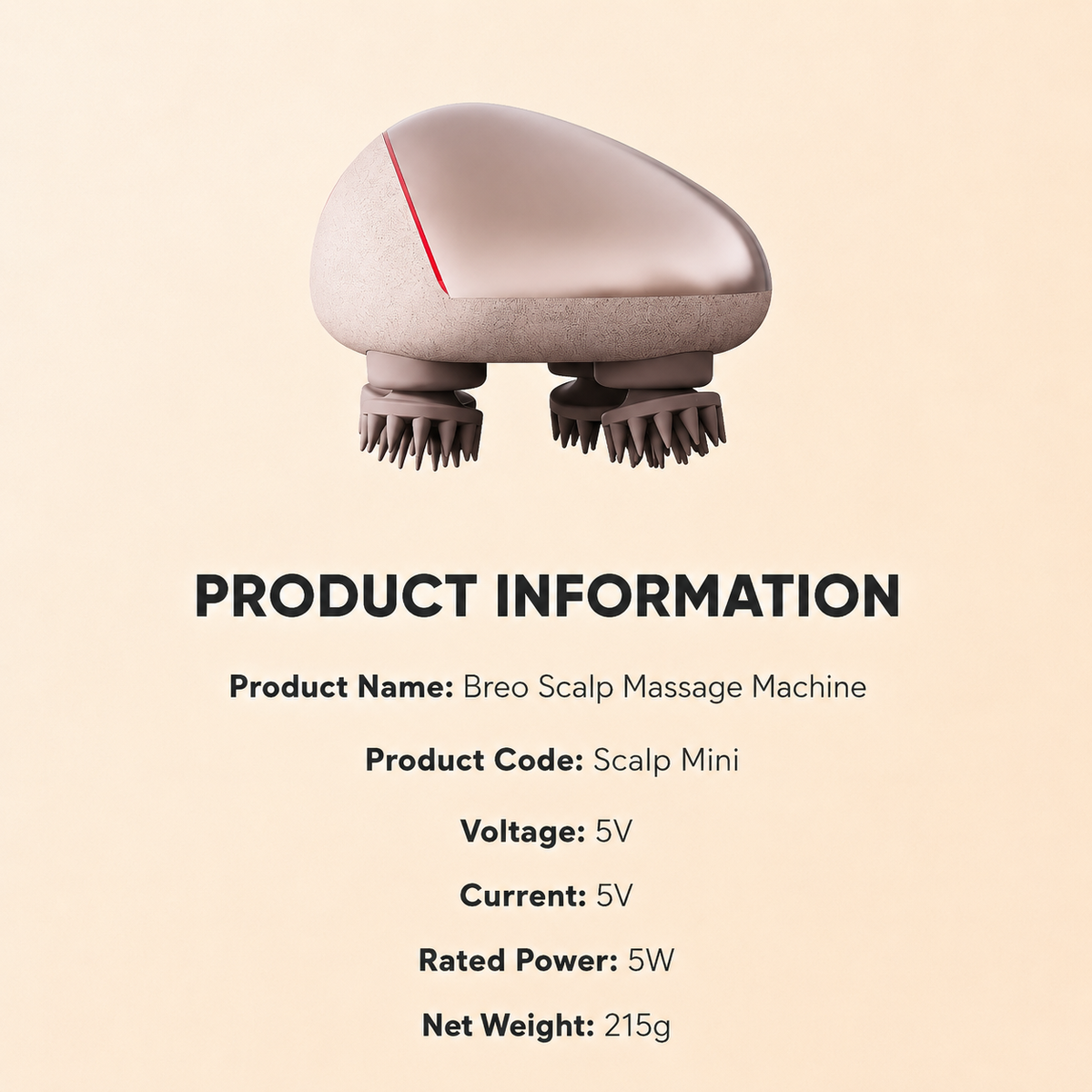 Breo Scalp Mini Scalp Massager
