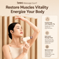 Breo Gun 7 Heating Massage Gun Mesin Urut Adjustable Heating Deep Tissues Muscle Relaxation Body Massage