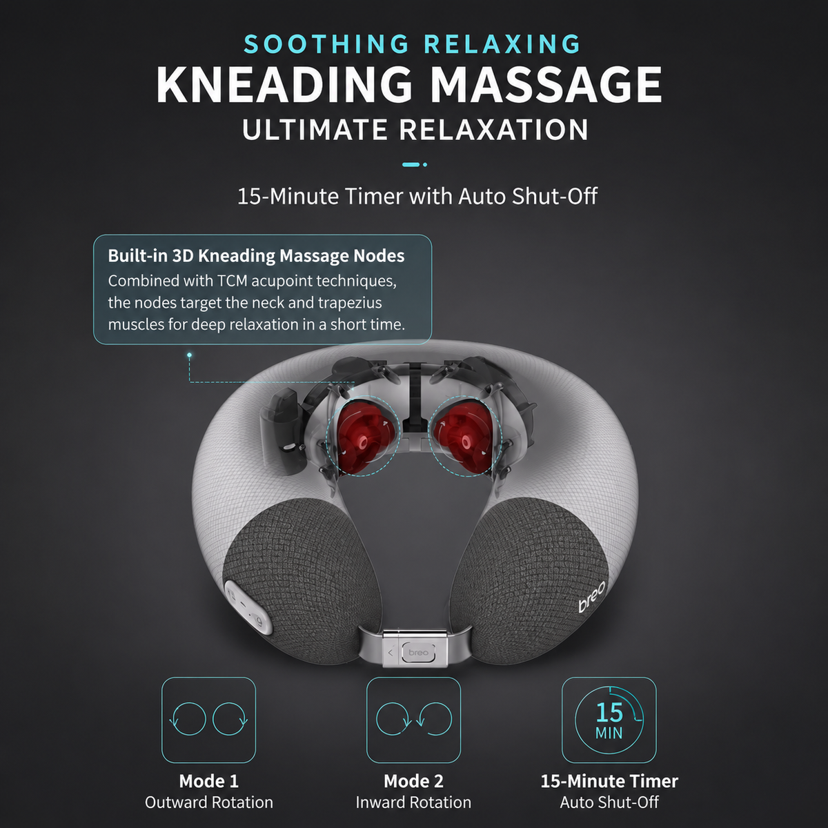 Breo iNeck Air 2 U-shaped Neck Massager