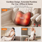 Breo Back 2 Heating Back Massager Waist & Abdominal & Body Massager Deep Kneading Ergonomic Cushion Design Portable