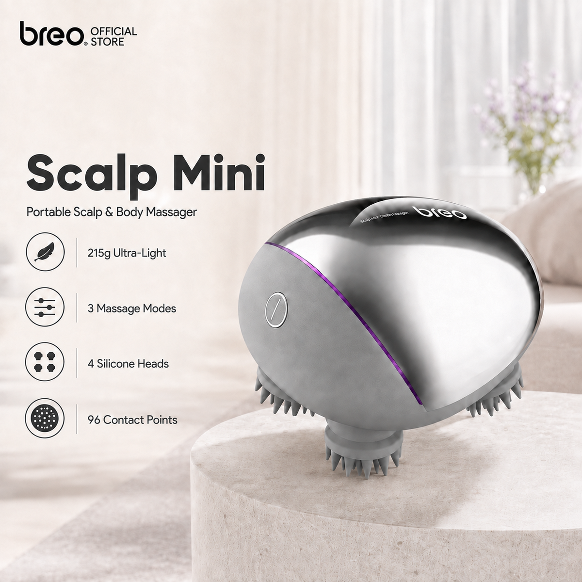 Breo Scalp Mini Scalp Massager