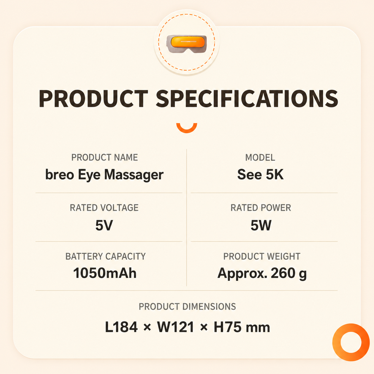Breo See 5K Kids Eye Massager