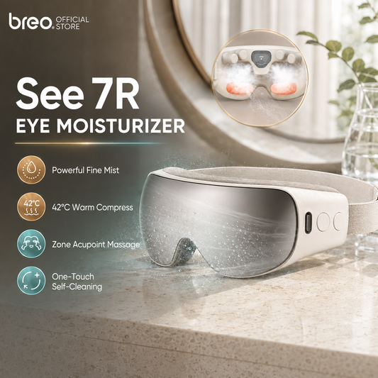 Breo See7R Intelligent Eye Moisturizer Smart Steam Eye Massager with Atomizing Heating Compress Hot Compress Steaming