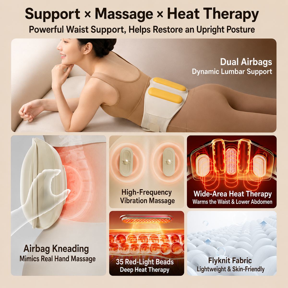Breo Y2 Abdominal and Waist Massager