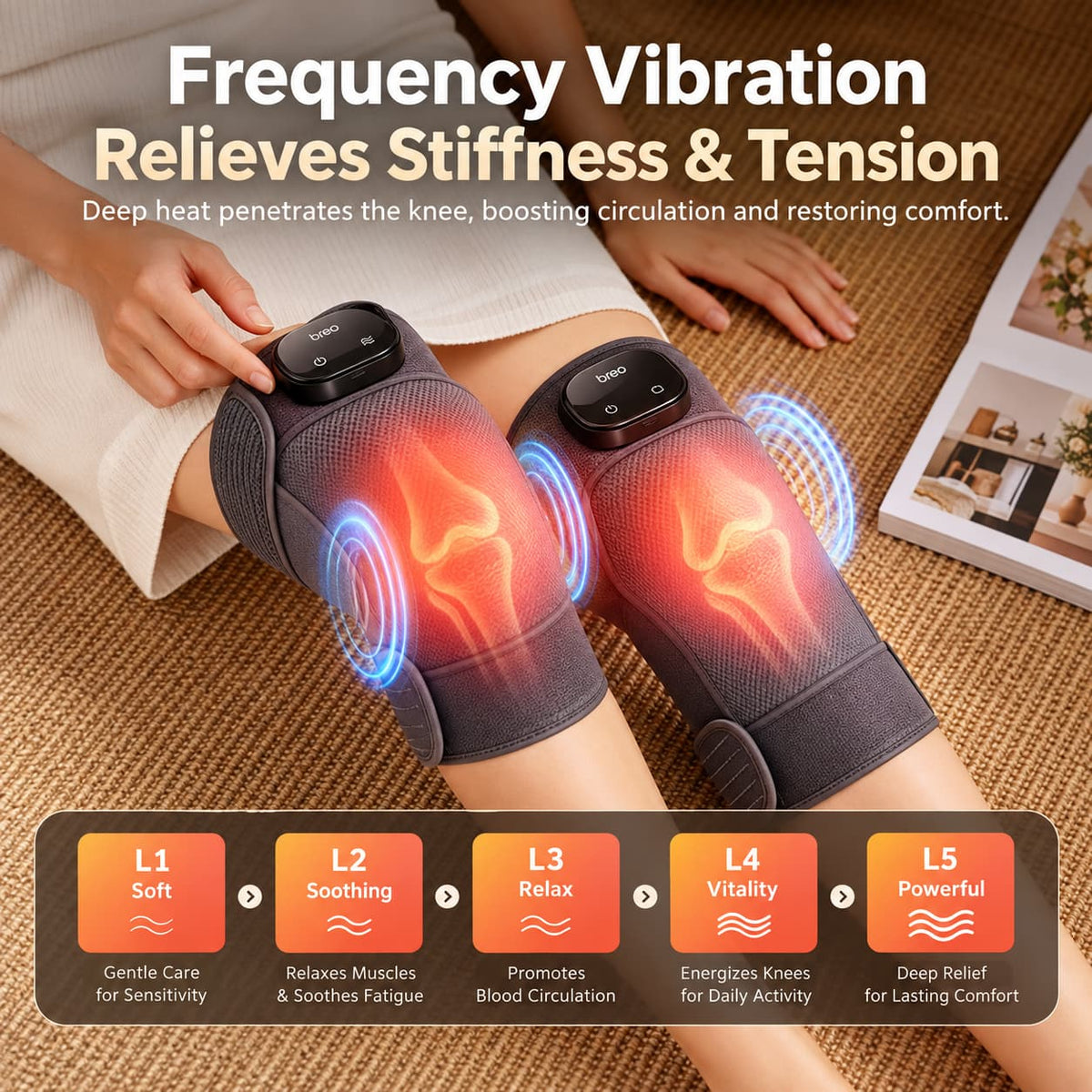 Breo X2 Knee Massager