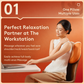 Breo Back 2F Premium Back Massage Pillow