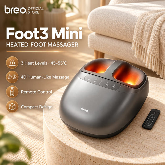 Breo Foot Massage Machine Hot Compress