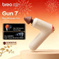 Breo Gun 7 Heating Massage Gun Mesin Urut Adjustable Heating Deep Tissues Muscle Relaxation Body Massage