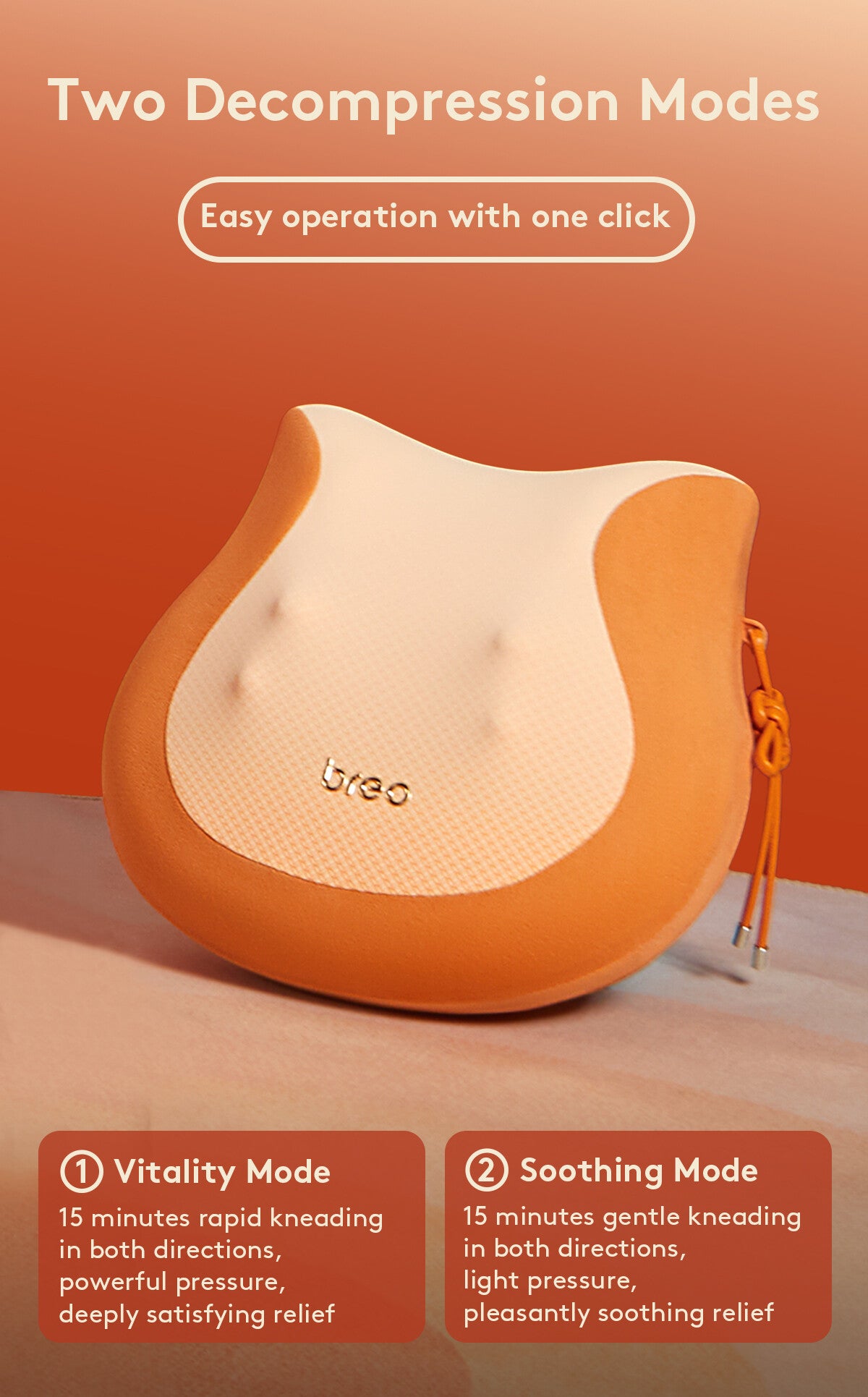 Breo Back 2F Premium Back Massage Pillow