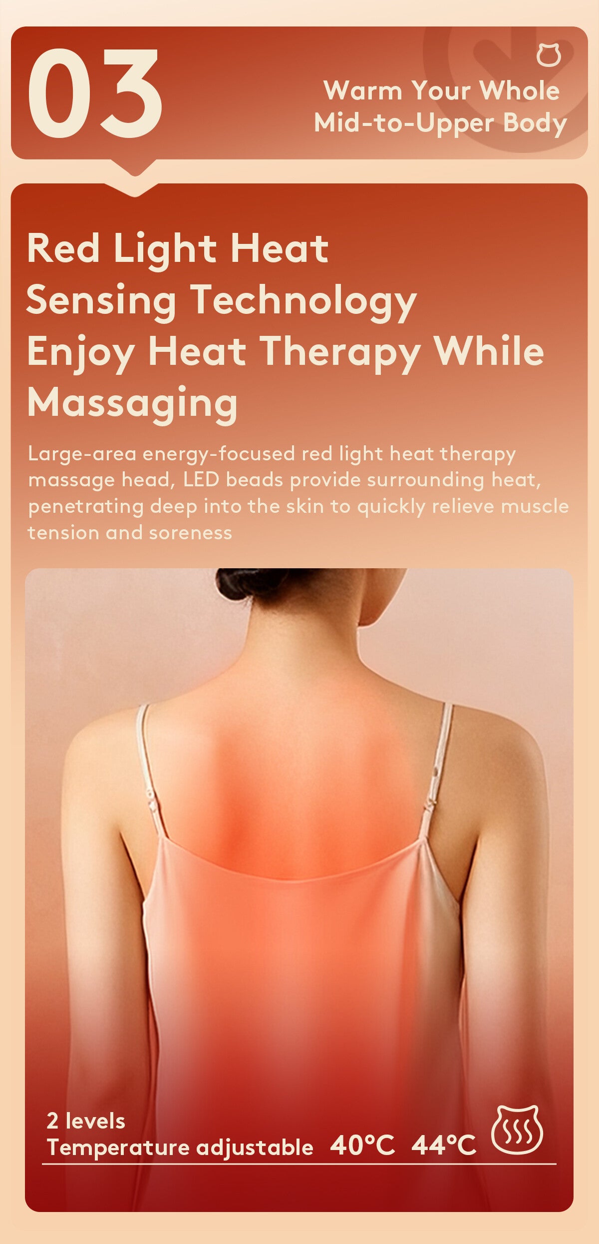 Breo Back 2F Premium Back Massage Pillow