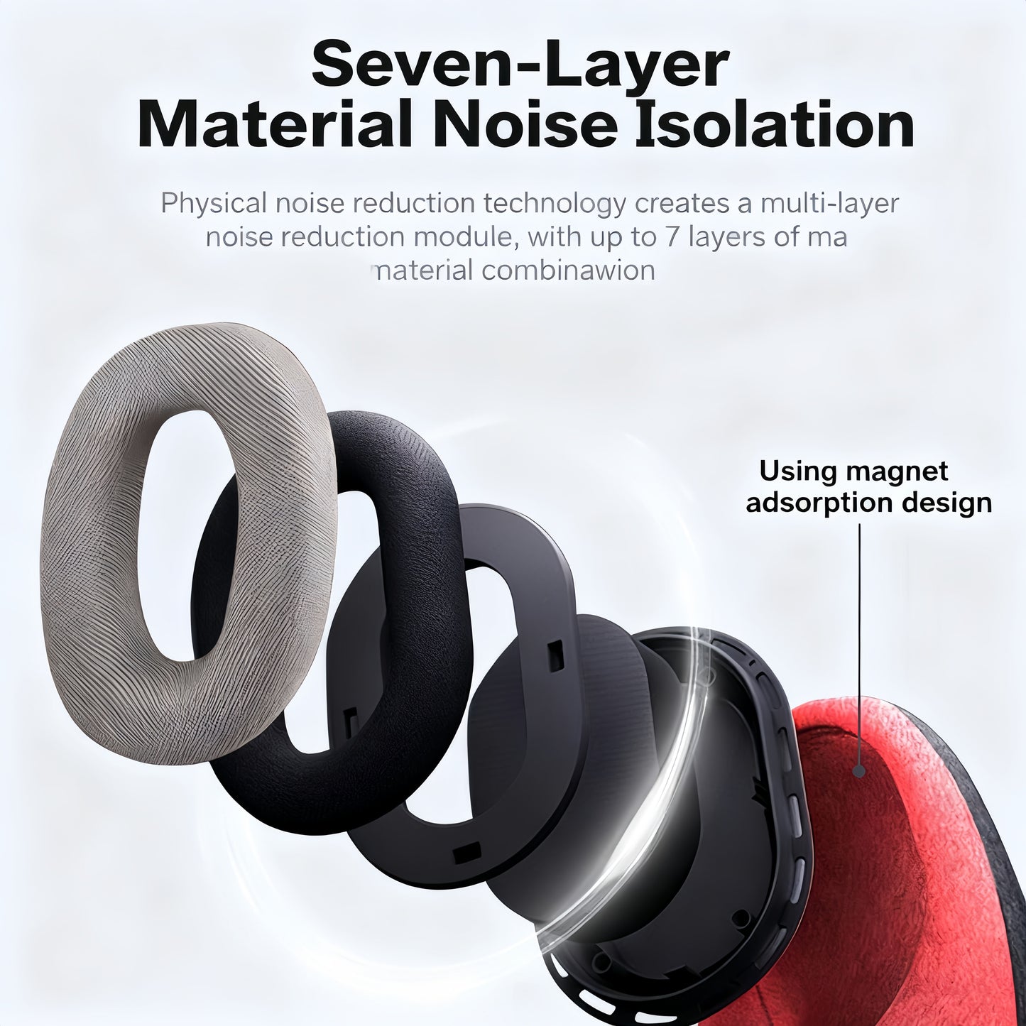 Breo Neck Protection Nap Pillow with Noise Canceling Earmuffs
