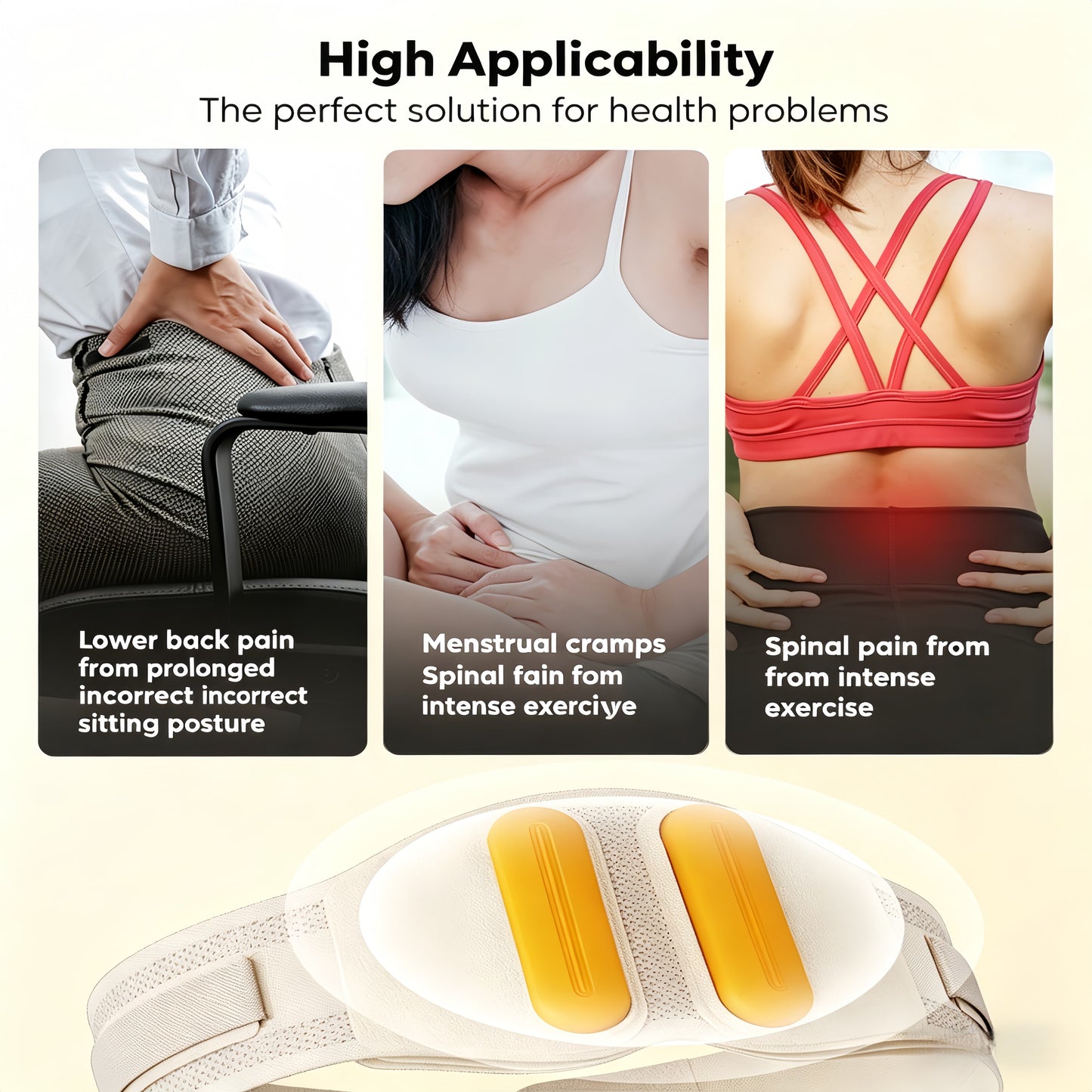 Breo Y2 Abdominal and Back Massager