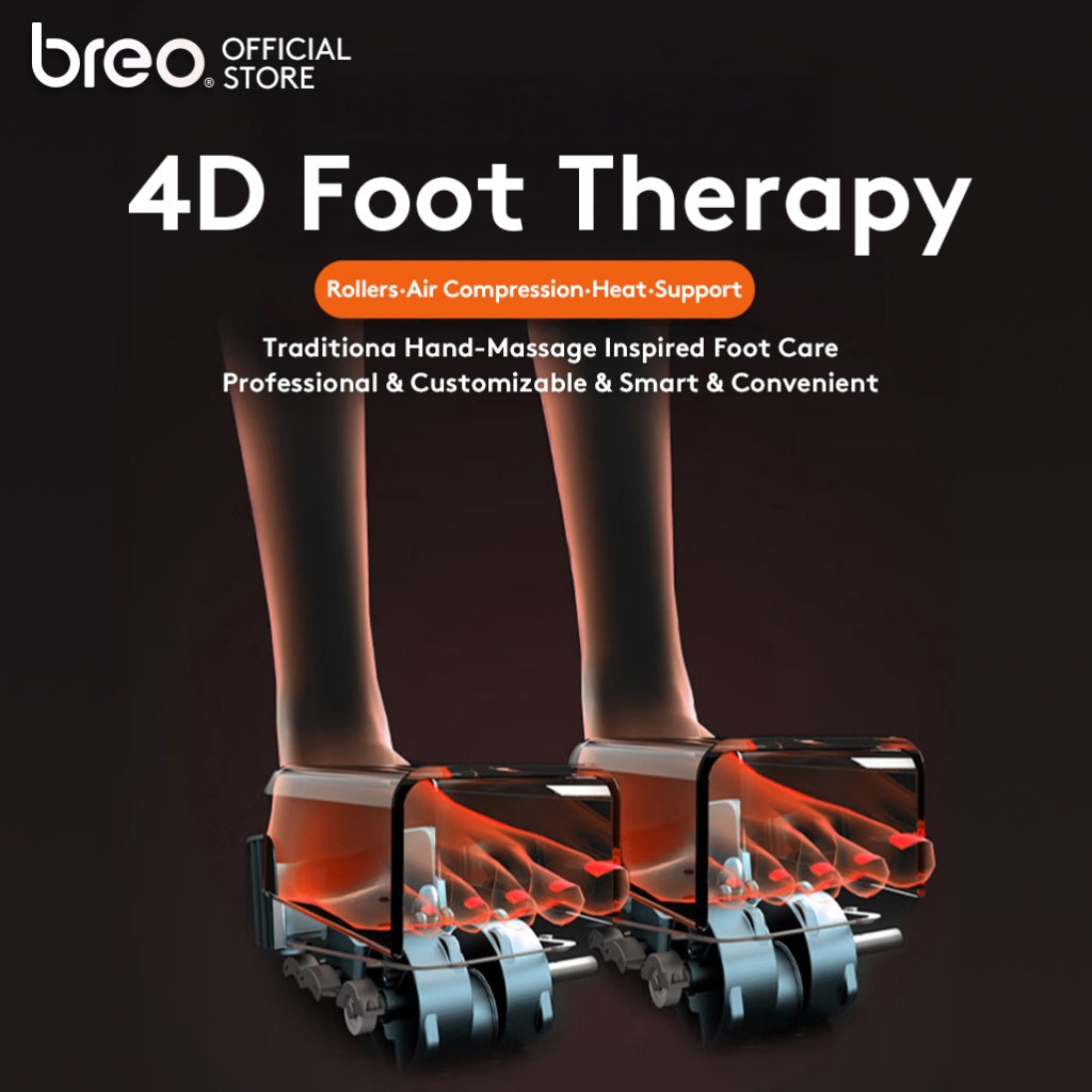 Breo Foot Massage Machine Hot Compress