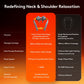 Breo N7 Neck and Shoulder Massager Breakthrough Powerful Motor Deep Therapy with Carbon Warm Compress