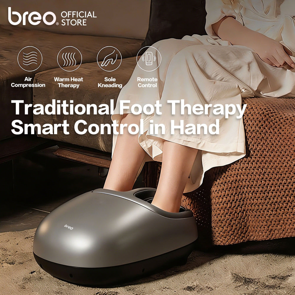 Breo Foot Massage Machine Hot Compress