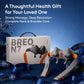 Breo N7 Neck and Shoulder Massager Breakthrough Powerful Motor Deep Therapy with Carbon Warm Compress
